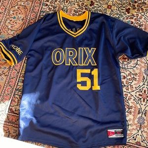 Vintage Ichiro orix blue wave jersey. Mint condition. Fast shipping.